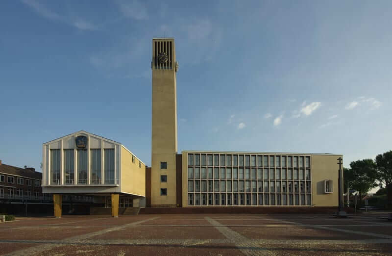 Het stadhuis van gemeente Velsen