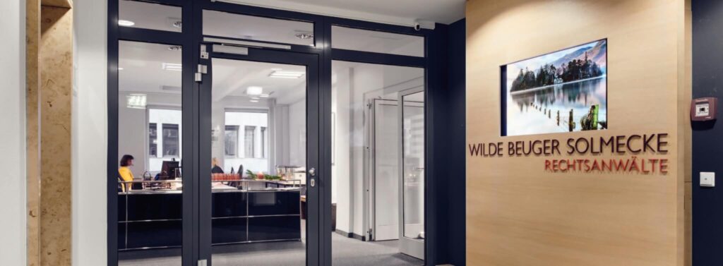 Het kantoor van WBS Rechtsanwälte
