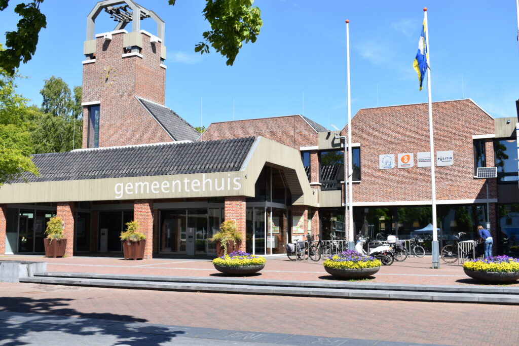 Het gemeentehuis van Ermelo