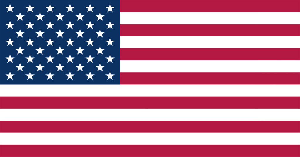 USA English flag